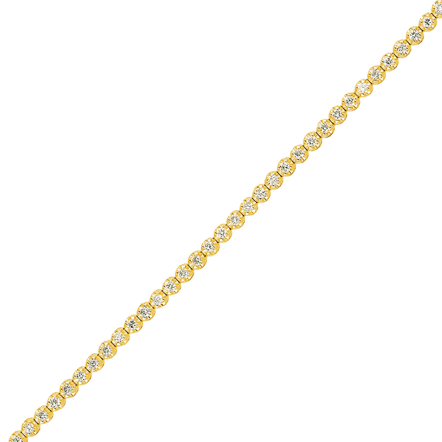 1.00 ct. Pırlanta Suyolu Bileklik (Tek Ürün Fiyatıdır.)